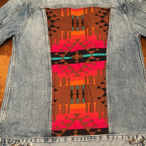 Lucky Brand Jean Jacket Buffalo 🦬 Buttons - Picture 11 of 12